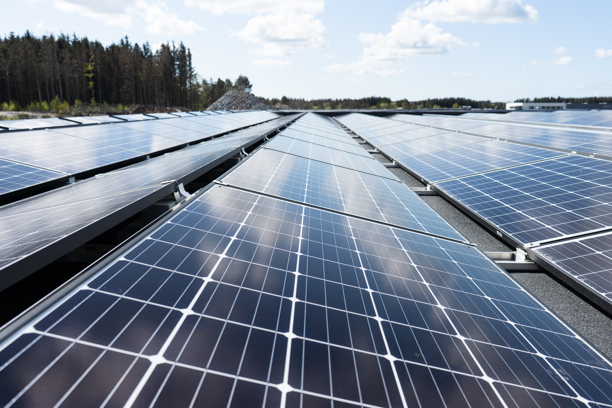 Solceller fra Kverneland Energi